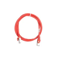 Патч-корд 1м S/FTP Cat 6 CU PVC 26AWG 7/0.16 red 2E (2E-PC6SFTPCOP-100RD) - 2