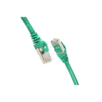 Патч-корд 1.50м S/FTP Cat 6 CU PVC 26AWG 7/0.16 green 2E (2E-PC6SFTPCOP-150GRN) - 1