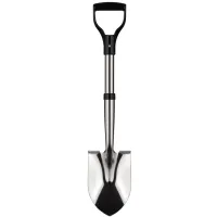 Лопата 2E Gloss, нержавіюча сталь, 2 мм, 70 см, 0.95кг (2E-S70G) - 1