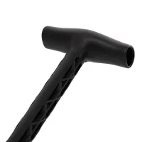 Лопата 2E Snow compact, полегшена, алюмінієве лезо, 1.5 мм, 71 см, 0.66кг (2E-SNW71) - 3