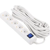 Мережевий подовжувач 2E 2E-U05ES15M10WH - 1