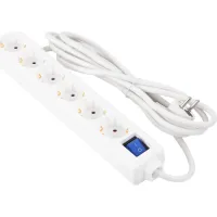 Мережевий подовжувач 2E 2E-U06ESM3WH - 1
