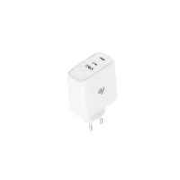 Зарядное устройство 2E USB-C Wall Charger GaN 65W, white (2E-WC3USB65W-W) - Изображение 2