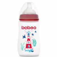 Пляшечка для годування Baboo Морський маяк 250 мл (3-116) - Image 1