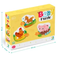 Пазл DoDo 3 в 1 День на фермі (300394) - 4