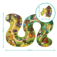 Пазл DoDo Хто живе в лісі? (300608) - 7