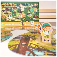 Пазл DoDo Хто живе в лісі? (300608) - 9