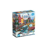 Пазл DoDo Medium-M Міста. Амстердам (300646) - 1