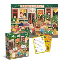 Пазл DoDo Шукай та знаходь Літні смаколики, 80 елементів (300665) - 2