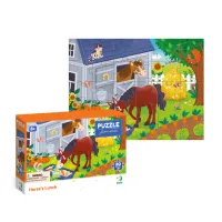 Пазл DoDo Обід для коника, 30 елементів (300684) - 2