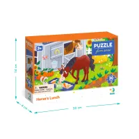 Пазл DoDo Обід для коника, 30 елементів (300684) - 5