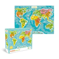 Пазл DoDo Мапа Світу (300704) - 2