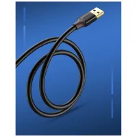 Дата кабель USB 3.0 AM/AF 0.5m US129 black UGREEN (30125) - 4