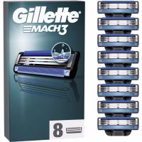 Сменные кассеты Gillette Mach3 8 шт. (3014260239640/8700216066556) - Image 1