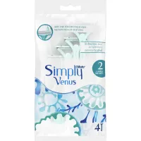 Бритва Gillette Simply Venus 2 4 шт. (3014260246693/8700216143714) - 2