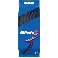 Бритва Gillette 2 одноразова 5 шт. (3014260282684/3014260287030) - 1