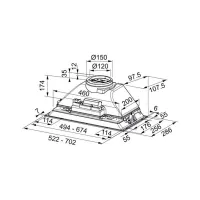 Витяжка кухонна Franke Inca Smart FBI 525 BK (305.0680.919) - Зображення 11