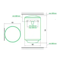 Бойлер Tesy SimpatEco 50 MT (305570) - Зображення 2