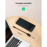 Переходник OTG USB 3.0 AF to USB-C US154 black Ugreen (30701) - Изображение 6