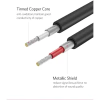 Кабель мультимедийный 2xRCA M to 2xRCA M 1.0m AV104 black Ugreen (30747) - Изображение 8