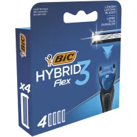 Змінні касети Bic Flex 3 Hybrid 4 шт. (3086123480926) - 2