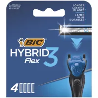 Змінні касети Bic Flex 3 Hybrid 4 шт. (3086123480926) - 1