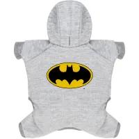 Комбінезон для тварин Collar WAUDOG Clothes "Бетмен лого" софтшелл M47 B 64-70 см, С 44-50 см (310-2001) - 2