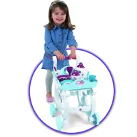 Ігровий набір Smoby Toys Візок Фроузен-2 Знімна таця і сервіз 17 аксесуарів (310517) - 3