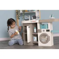 Ігровий набір Smoby Інтерактивний набір 2 в 1 Тефаль Кухня + Пральня (311050) - 4