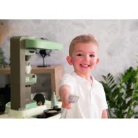 Ігровий набір Smoby Велика інтерактивна кухня Тефаль Студіо з ефектом кипіння 34 аксесуари М'ятно-сіра з білим (311053) - 5