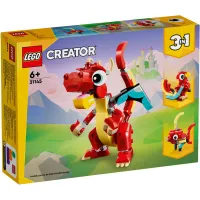 Конструктор LEGO Creator Червоний Дракон 149 деталей (31145) - 1