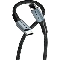 Дата кабель USB-C to USB-C 1.2m 100W black Verbatim (31846) - Зображення 2