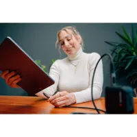 Дата кабель USB-C to USB-C 1.2m with display 100W black Verbatim (31848) - 5