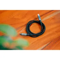 Дата кабель USB-C to USB-C 1.2m with display 100W black Verbatim (31848) - 7