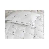 Ковдра Руно зі штучного лебединого пуху Silver Swan 140х205 см (321.52_Silver Swan) - 4