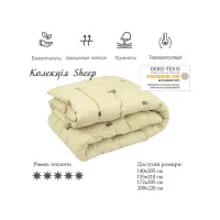 Ковдра Руно вовняна 140х205 (321.52ПШУ_Sheep) - Зображення 3
