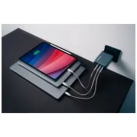 Зарядний пристрій Verbatim GaN 240 W 4 ports (USB-C-140 W,USB-C-100 W,USB-C-65 W /USB-A -3.0) (32205) - 6