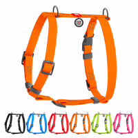 Шлея для собак WAUDOG Waterproof анатомічна Н-подібна S помаранчева (32944) - Image 2