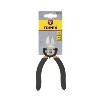 Кусачки Topex боковые прецесизионные, 115 мм (32D724) - 2