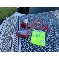 Набір техдопомоги Poputchik з вогнегасником ВП-1 "Економічний" (ВП-1+Знак+Аптечка+Жилет) (33-016-IS) - 2