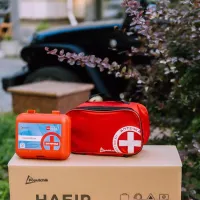 Набір техдопомоги Poputchik з вогнегасником ВП-1 "Економічний" (ВП-1+Знак+Аптечка+Жилет) (33-016-IS) - 5