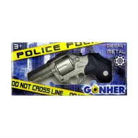 Іграшкова зброя Gonher Револьвер поліцейский 8-зарядний, в коробці (33/0) - 4