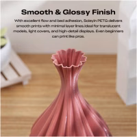 Пластик для 3D-принтера Creality Soleyin PETG 1.75мм, 1кг, brown milk tea (3301030165) - Image 6