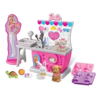 Набір для творчості Cra-Z-Art Barbie Тісто для ліплення , Зоомагазин з формами, набір 10од (34041CRA) - 2