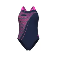 Купальник Arena Bright Glare Swimsuit V Back 008930-790 фіолетовий 40 (3468337533740) - Зображення 3