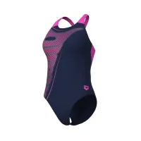 Купальник Arena Bright Glare Swimsuit V Back 008930-790 фіолетовий 40 (3468337533740) - Зображення 4