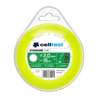 Жилка косильна Cellfast коло 2.0 x 15м (35-003) - 1