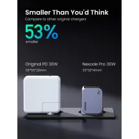 Зарядний пристрій Ugreen USB-C PD30W GaN X703 gray (35006) - 5