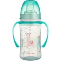 Поїльник-непроливайка Canpol babies EasyStart 240 мл -Sweet fun зелена (35/208_gre) - Зображення 1
