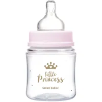 Пляшечка для годування Canpol babies Royal Baby з широким отвором 120 мл Рожева (35/233_pin) - 3